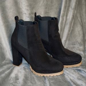 Black Heeled Booties